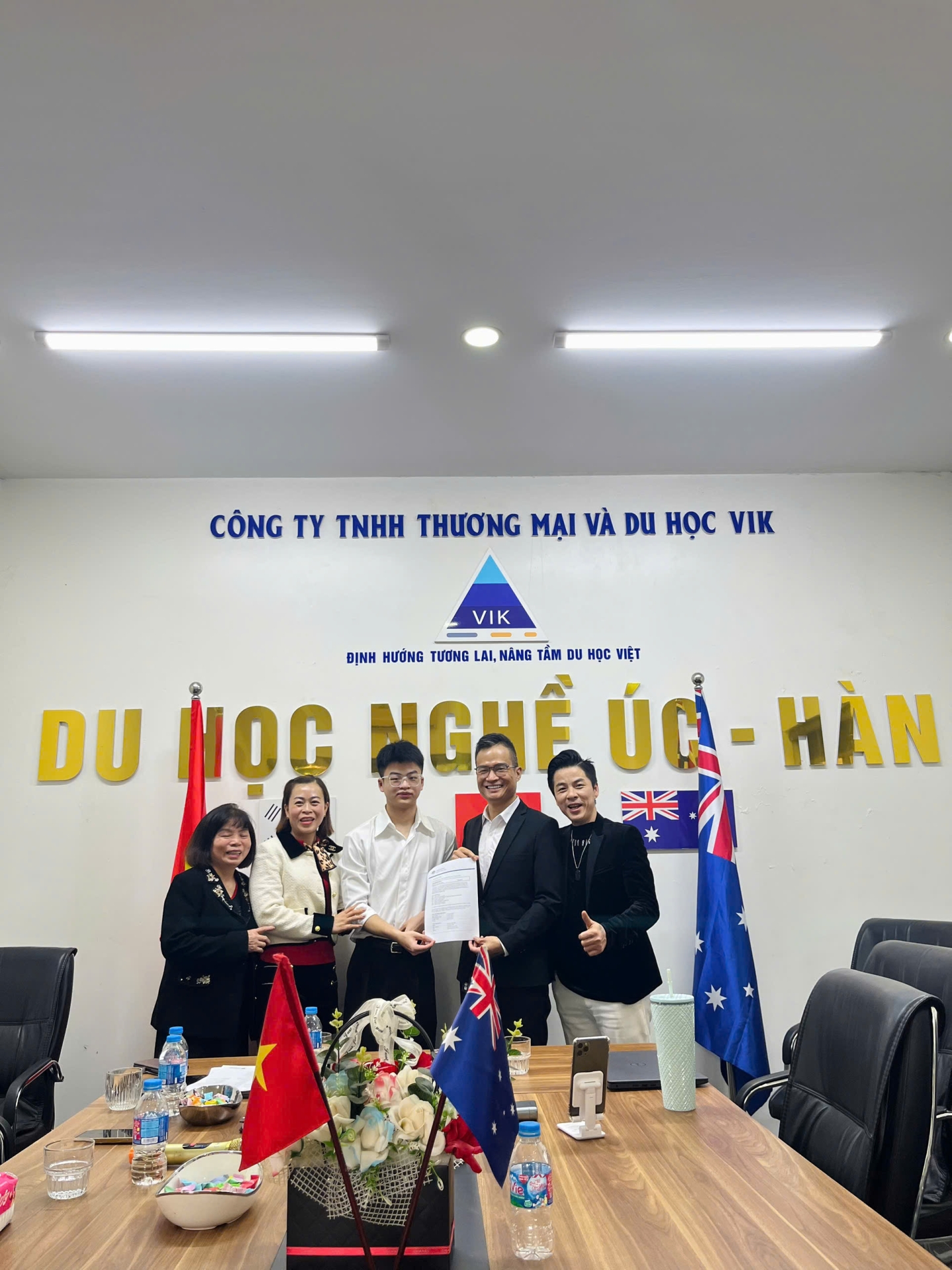 Du học VIK Trao Visa 500 Thành Công Cho Học Sinh Nguyễn Nhật Huy